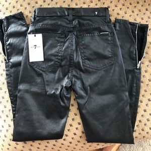 Black skinny 7 for all mankind